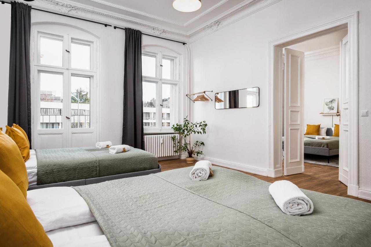 Riesiges Apartment Nahe Kudamm Sehr Schoner Altbau 123M2 Gross 12 Gaste ベルリン エクステリア 写真